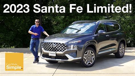2023 Hyundai Santa Fe Limited Awd Best Value In The Lineup Youtube