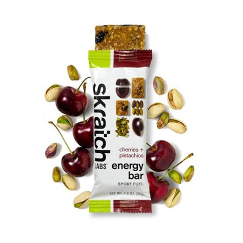 anytime energy bar cherry pistachio skratch labs
