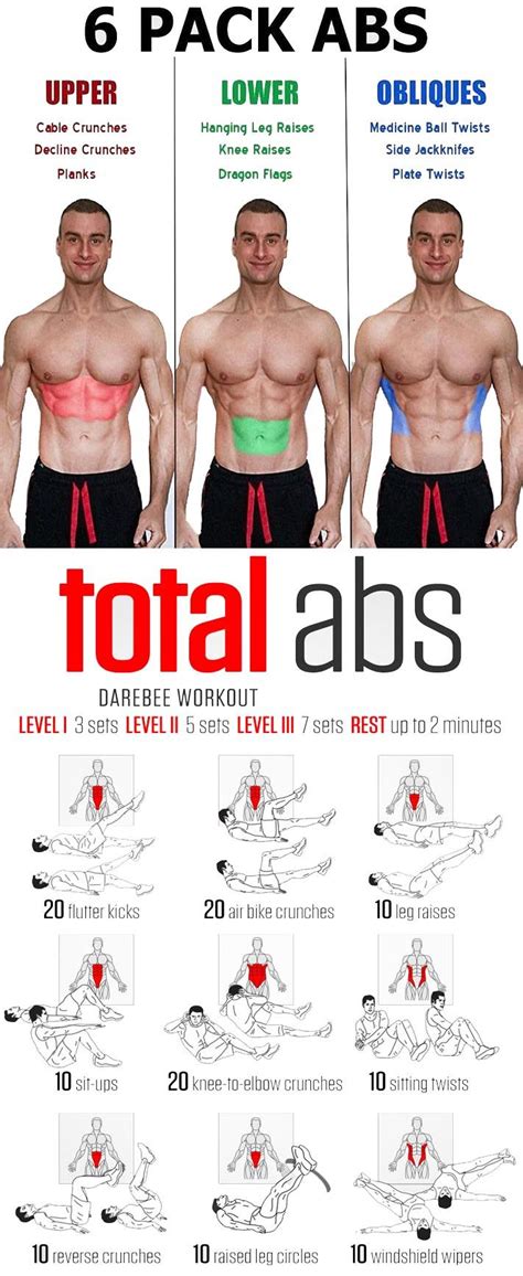 6 Pack Abs 👇picture And Guide Fitness Lifestyle