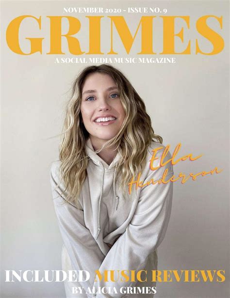 Grimes Magazine November 2020 Issue 9 By Grimes Magazine Issuu