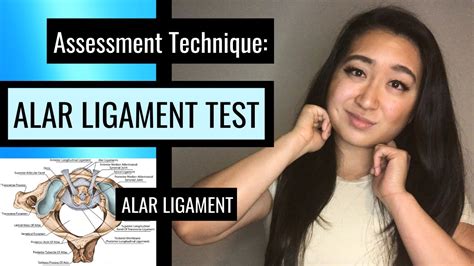 Alar Ligament Test Cervical Stability PT Assessment YouTube