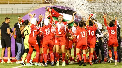 Congratulations To Jordan Women S Football National Team On Winning The 2021 Arab Cup The Team