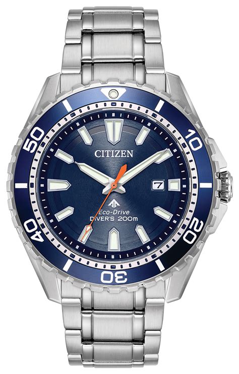 Promaster Diver Mens Steel Blue Dial Bn0191 55l Watch Citizen