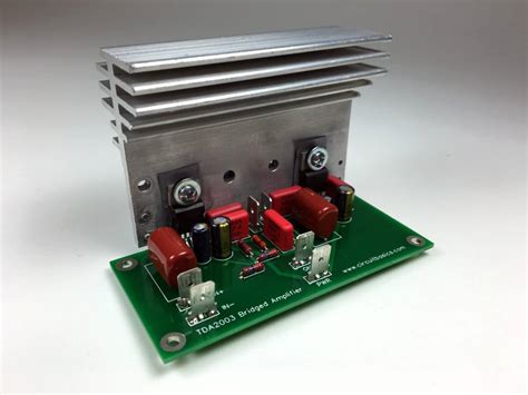 Jun 21, 2018 · the diagram below shows how i wired my amplifier together inside the chassis: A Guide for Building TDA2003 Bridged and Stereo Amplifiers ...