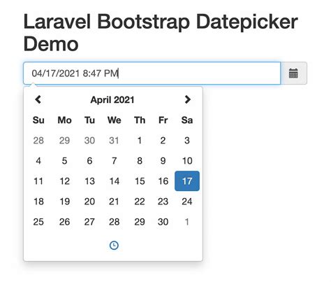 How To Add And Use Bootstrap Datepicker In Laravel Positronx Io