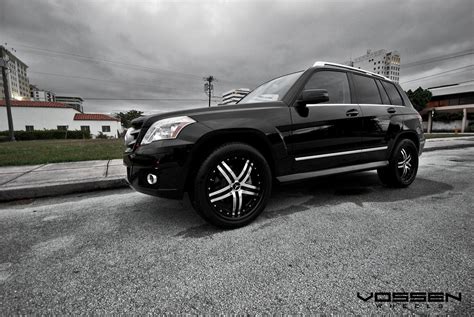 Fast shipping custom rims, car accessories, and performance parts New 2010 Mercedes-Benz GLK on Vossen VVS-078 with Black Lip - MBWorld.org Forums
