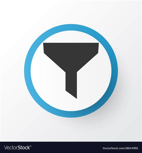 Filter Icon Symbol Premium Quality Isolated Vector Image