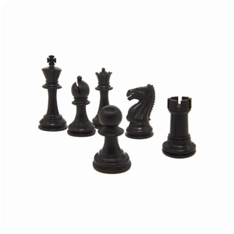 We Games Best Value Tournament Chess Set Black Board Pieces Bag