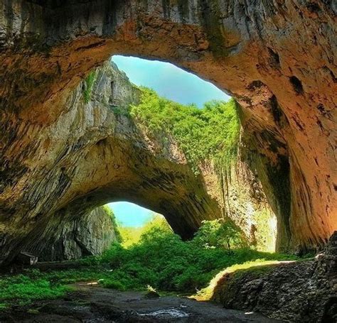 Devetashka Cave Bulgaria Natural Landmarks Beautiful World