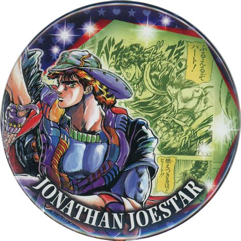 Badge Pins Jonathan Joestar Jojos Bizarre Adventure Hirohiko Araki