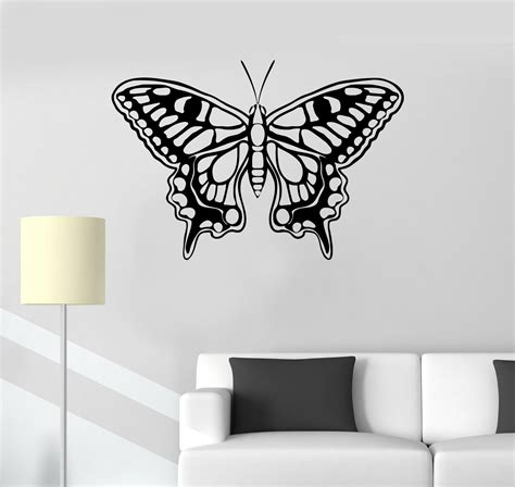 Vinyl Decal Beautiful Butterfly Home Decoration Wall Stickers Mural Un