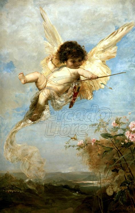 Lienzo Tela Canvas Arte Sacro Amor Cupido 127 X 80 Cm 150000 En