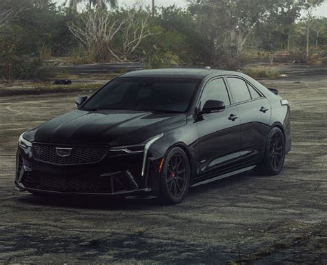 Cadillac Ct4 V Blackwing Lowered On Vossen Ml X2 Wheels
