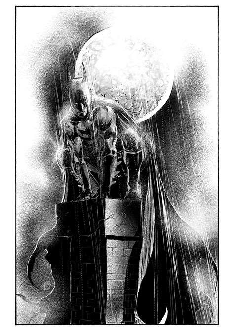 Artstation Batman In The Moonlight Dc Comics