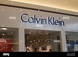 Calvin Klein store at the Fashion Outlets of Chicago mall in Rosemont ...