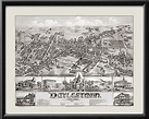 Doylestown PA 1886 | Vintage City Maps