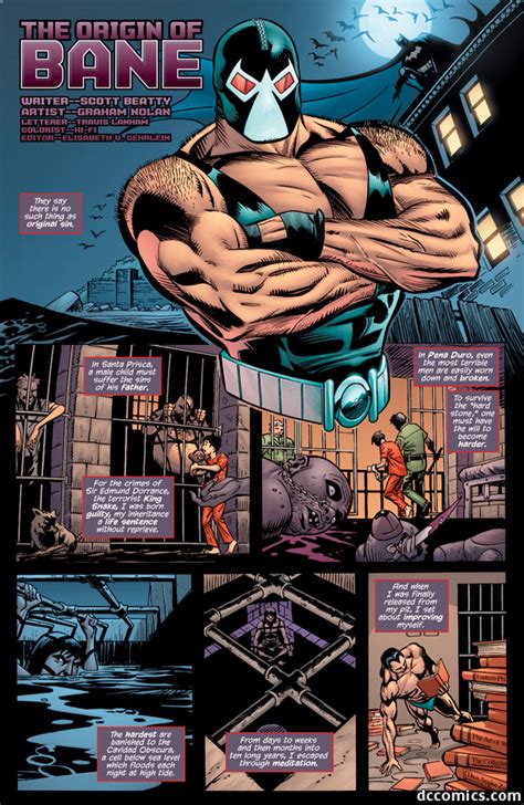 The Origin Of Bane Part1 Comic Art Community Gallery Of Comic Art