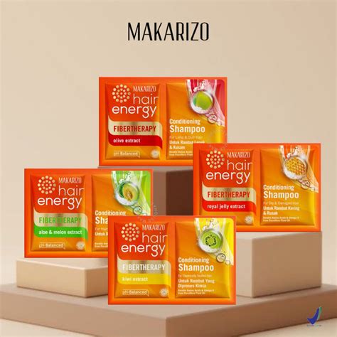 Jual Makarizo Hair Energy Shampoo Ml Shampo Makarizo Sachet Shopee