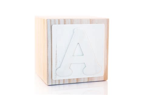 1 6 Wood Baby Blocks Alphabet Blocks Personalized Etsy