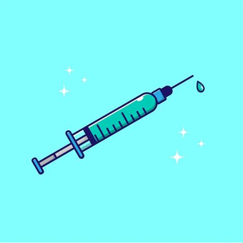 Premium Vector Medical Injection Cartoon Icon Illustration Health