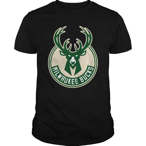 Deer Milwaukee Bucks Shirt V Neck Unisex Tee Myteashirts