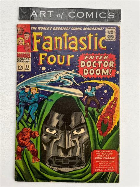 Fantastic Four 57 Doctor Doom Silver Surfer Sandmanand Catawiki