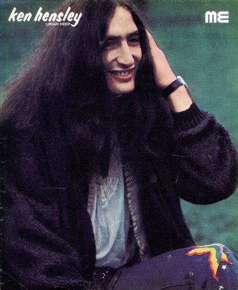 Uriah Heep Ken Hensley Page From Dutch Magazine Muziek Expres 1973