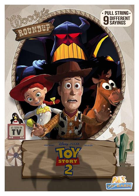 Toy Story 2 Movie Poster Simon Delart Disney Movie Posters