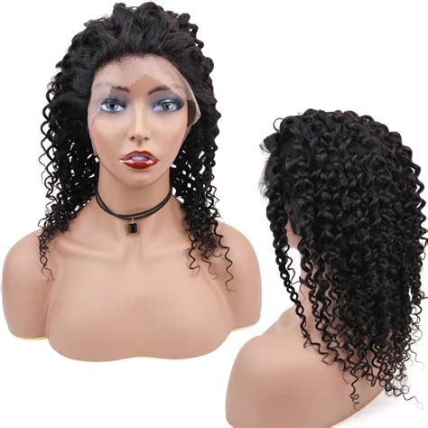Ms Love 360 Lace Frontal Wig Kinky Curly Human Hair Wig Lace Front Human Hair Wigs For Black