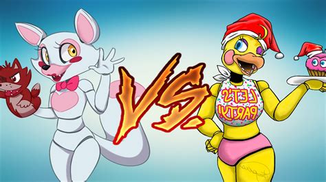 Toy Chica Vs Mangle Animation Youtube