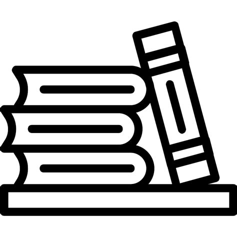 Library Shelves Outlined Svg Vectors And Icons Svg Repo