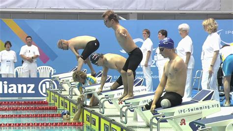 Men S M Butterfly S IPC Swimming European Championships YouTube