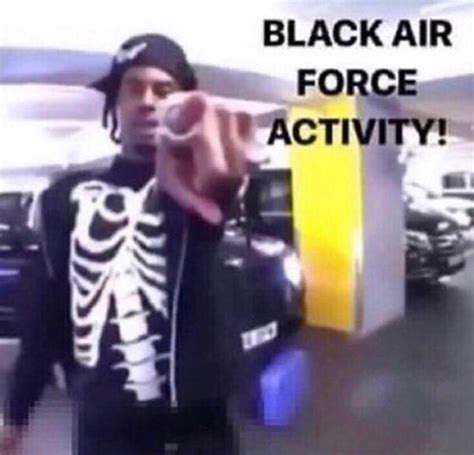 Black Air Force 1 Meme Twitter