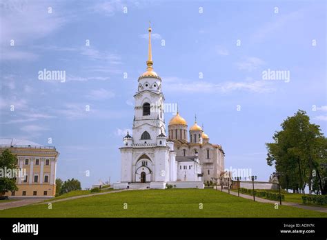 Bell Tower Of The Assumption Cathedral Bogoljubovo Vladimir Russia