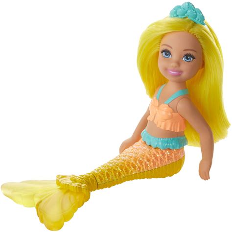 Barbie Chelsea Mermaid Doll Assorted Big W