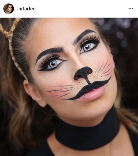 Halloween Looks From Top Beauty Influencers Makeup Mimosas Cat Face Halloween Halloween