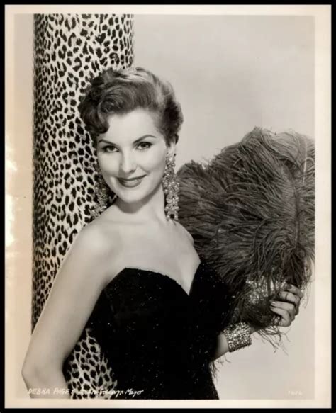 Voluptuous Pin Up Bombshell Debra Paget Original 1950s Alluring Pose