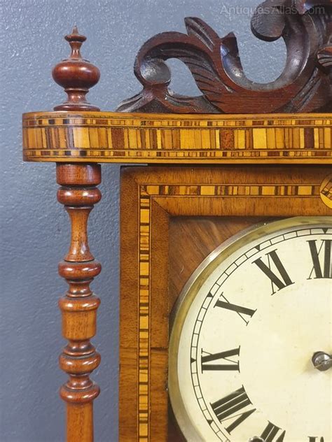 Antiques Atlas American Walnut Wall Clock