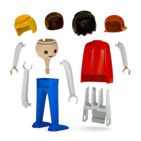 Playmobil Plastic Figures 3d Model By Cgshape