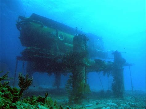 Aquarius Reef Base Underwater Habitat Located 9 Kilometers Off Key