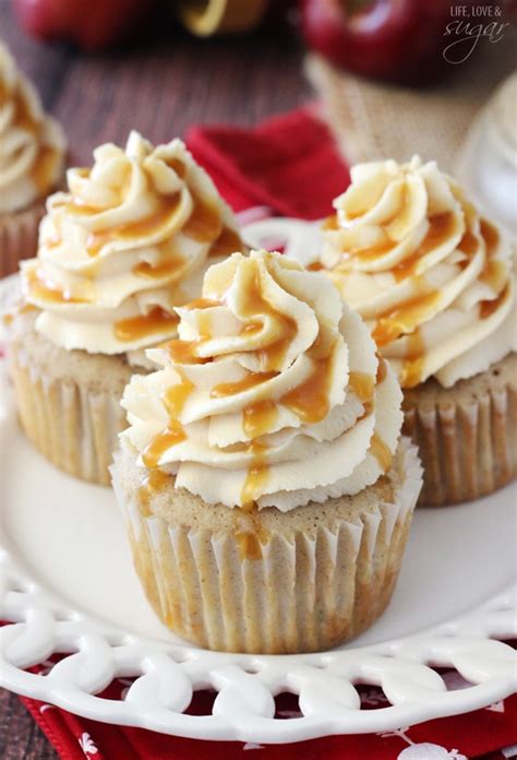 Caramel Apple Cupcakes Recipes All Food And Drink