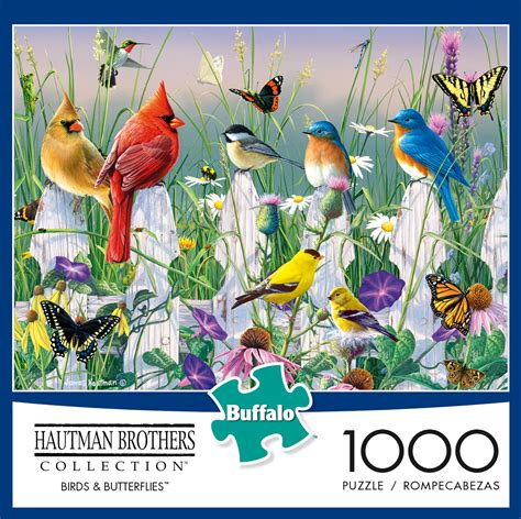 Buffalo Games Hautman Brothers Birds And Butterflies 1000 Piece