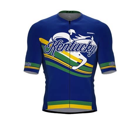 ScudoPro Pro-Elite Short Sleeve Cycling Jersey Kentucky USA State Icon ...