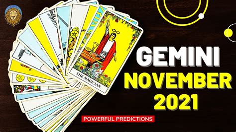 ♊️ Gemini November 2021 Be Ready A Fresh Start Is Coming Gemini