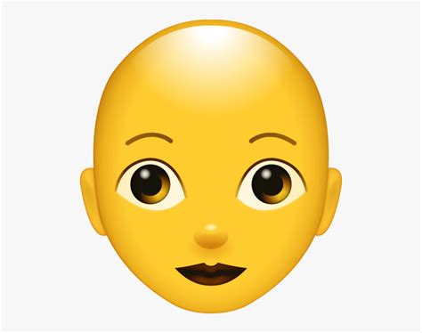 Bald Woman Emoji Hd Png Download Kindpng