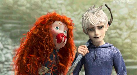 Jack Frost And Merida Dunbroch Jack Frost And Merida Photo 36672647 Fanpop