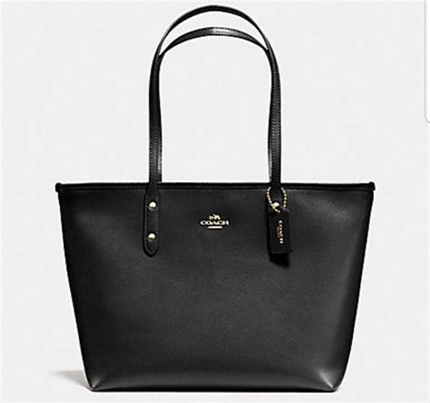 Safe shipping and easy returns. NWT COACH F57522 Crossgrain Leather City Zip Top Tote ...