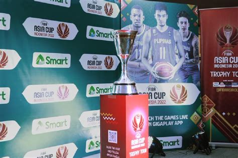 Pinoys Get Chance To See Fiba Asia Cup Trophy Abs Cbn News