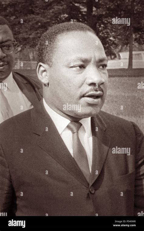 Le Dr Martin Luther King à Washington Dc Le 5 Août 1965 Le Jour