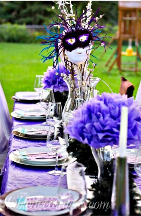 Elegant Outside Table Decor Idea Dinner Party Party Table